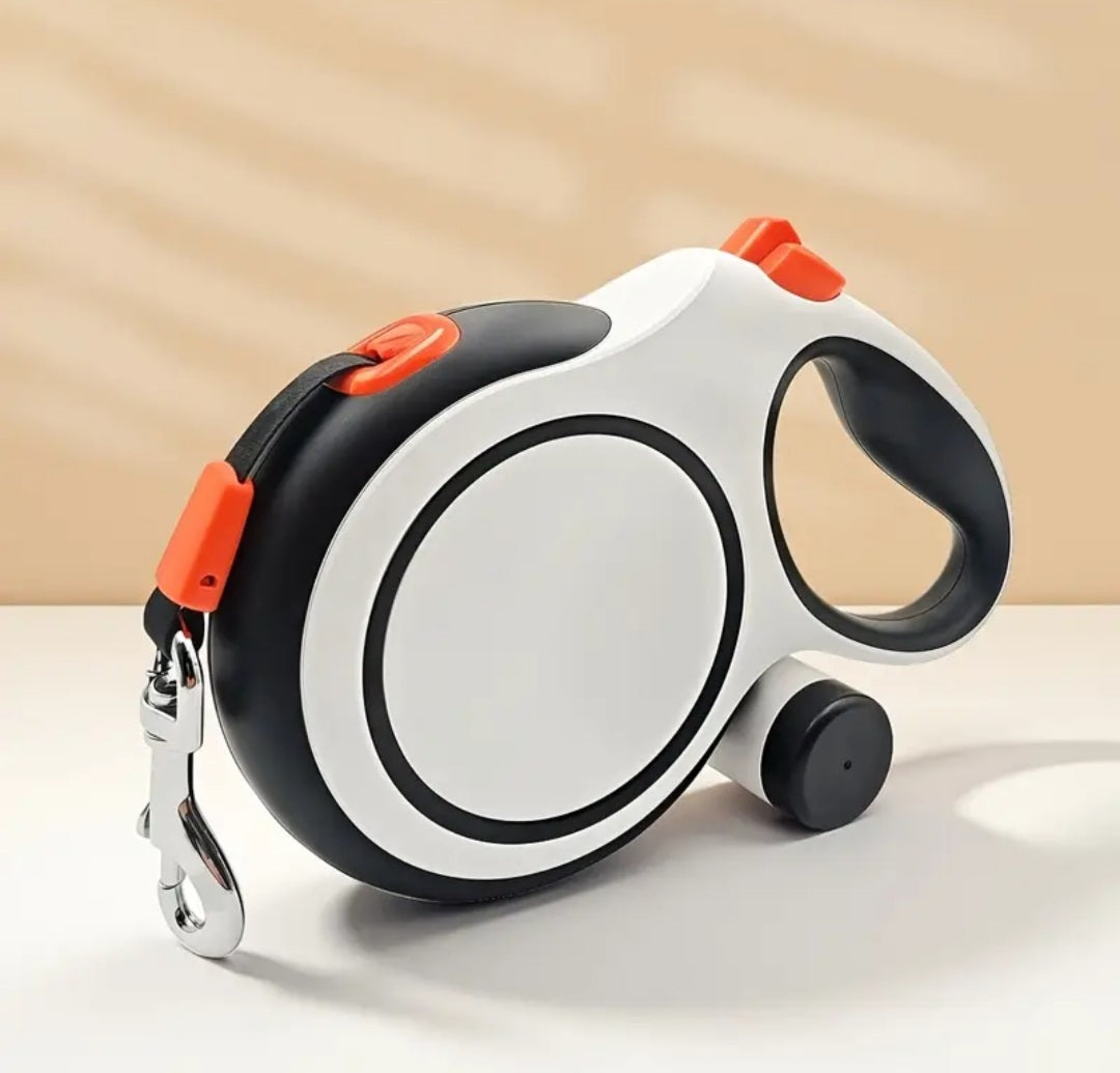 A 26-Foot Retractable Dog Leash with 360° Tangle-Free Design, One-Button Control, And Sturdy Nylon