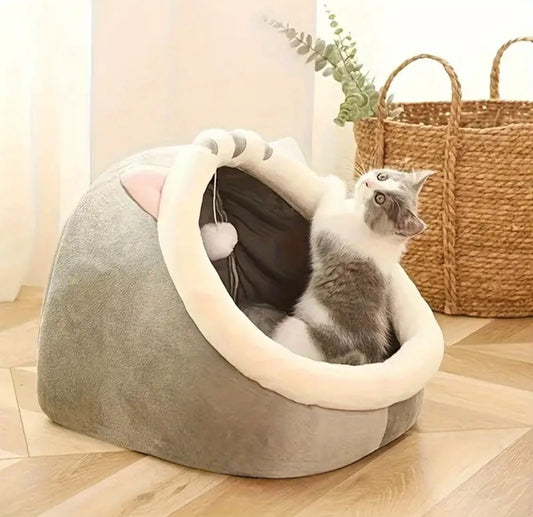 Cute Soft Cat Bed, Comfortable for Cats, Breathable for Sleeping